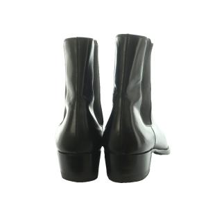 SAINT LAURENT PARIS Wyatt Chelsea Boots 40 ブラック 443213