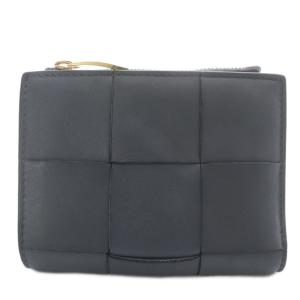 BOTTEGA VENETA カセット マキシイントレチャート 財布 グレー