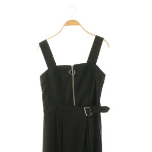 Diagram GRACE CONTINENTAL プリーツドッキングワンピース ロング ノースリーブ 36 黒 /NR OS