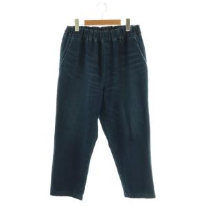 25AW 12OZデニム サルエルパンツ イージー L ブルー /HK OS