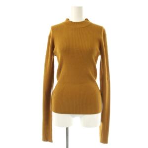 23AW ハイネックリブニット セーター 1 キャメルブラウン /ES OS