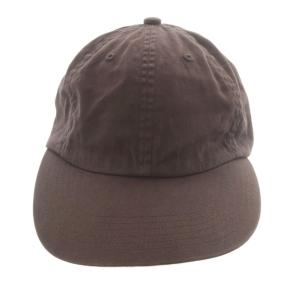 BOTANICAL DYED 6PANEL CAP キャップ 帽子 野球帽 F ダークブラウン /YO26