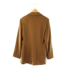 Max Mara カシミヤ テーラードジャケット シングル 38 ブラウン /HK OS