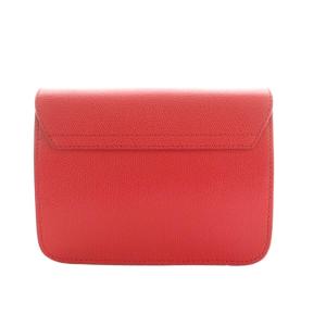 FURLA メトロポリス ミニ ショルダーバッグ フラップ 赤 /MI OS