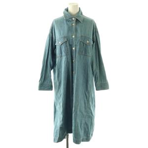 デニムシャツワンピース 36 ライトブルー /ES OS