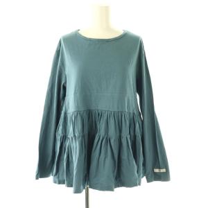 ランダムティアードカットソー 長袖 F ブルーグレー /DO OS