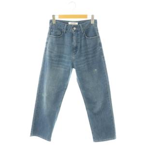 デニムストレートパンツ ジーンズ 36 ブルー /DF OS