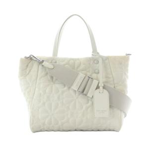 ティリー キルテッド スモール トート バッグ ハンドバッグ トートバッグ 白 ホワイト キルティング