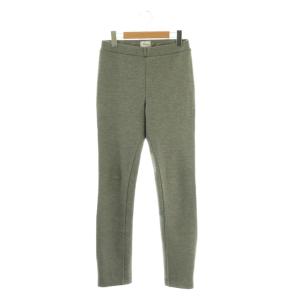 Wool Zip Leggings ウールジップレギンス パンツ イージー グレー /HK OS SH