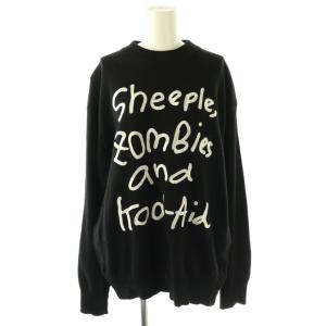 MADSAKI Embroidery Knit Pullover 1 ブラック