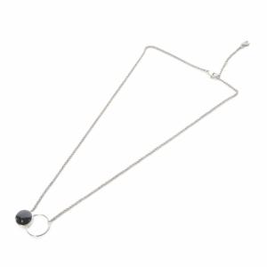GEORG JENSEN ネックレス ペンダント 925 シルバー 黒 ブラック /SR