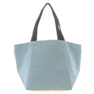 Hervé Chapelier ナイロン舟型ショルダーL バッグ ハンドバッグ 水色 ライトブルー 黄色 イエロー 925N /SR