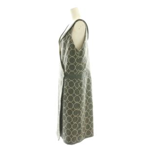 mina perhonen tambourine ワンピース グレー ベージュ