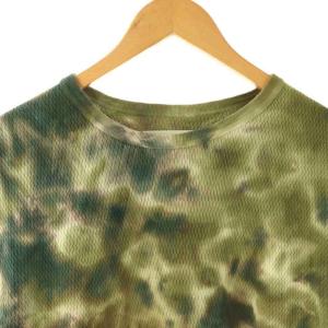 JOHNBULL 総柄 カットソー Tシャツ M カーキグリーン マルチカラー /ES OS
