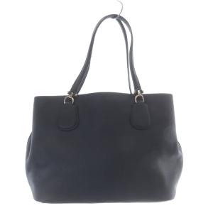 COACH 34388 トートバッグ ハンドバッグ レザー ネイビー /YO28