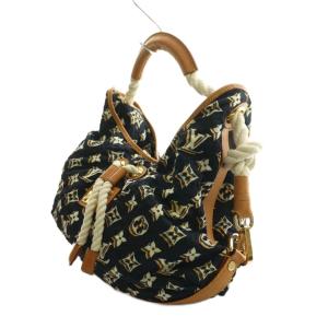 LOUIS VUITTON クルーズライン Bulle MM バッグ モノグラム ネイビー