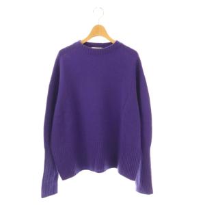 クーマラムニットトップス セーター ウール 2 パープル /DO OS