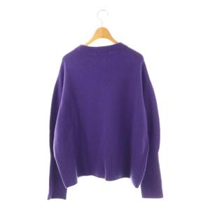 MOGA クーマラムニットトップス セーター ウール 2 パープル /DO OS