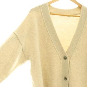 L'Appartement Oversize Knit Cardigan カーディガン ニット カシミヤ混 ベージュ /HK OS
