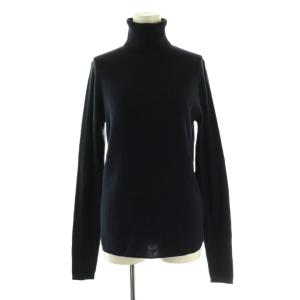 Rib Turtlneck Knit ニット セーター リブ 長袖 ネイビー /HK OS