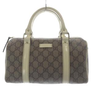 ミニボストンバッグ GGスプリーム グレー 193604