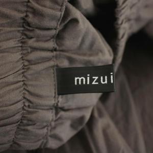 mizuiro ind mizuiroind コットン フレアスカート ロング グレー /DF OS