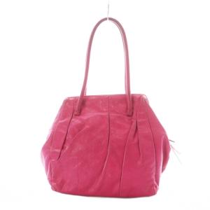 miumiu ハンドバッグ レザー ピンク /RI OS OH