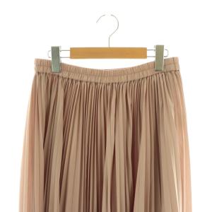 theory luxe 23SS Refined Pleats 2 Pilil プリーツスカート ロング 40 ピンクベージュ