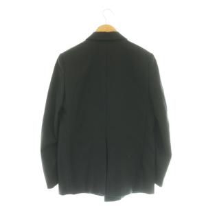 IENA 24AW BLACK シグネチャージャケット テーラード ウール 36 ブラック /CX OS