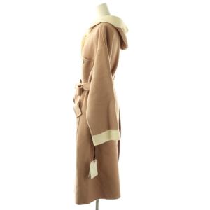 Grace Class 24AW ラインフードリバーコート 36 キャメル
