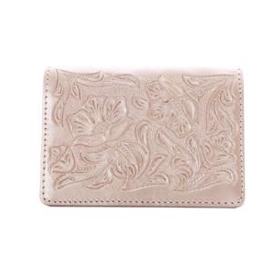 Card Holder TH カードホルダー カードケース レザー 本革 ピンクゴールド ピンク /RI