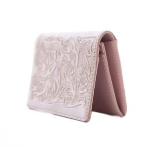 CARVING TRIBES Card Holder TH カードホルダー カードケース レザー 本革 ピンクゴールド ピンク /RI
