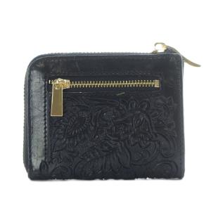 CARVING TRIBES zip smart wallet ジップスマートウォレット 財布 ミニ 小銭入れ カードケース 黒 ブラック