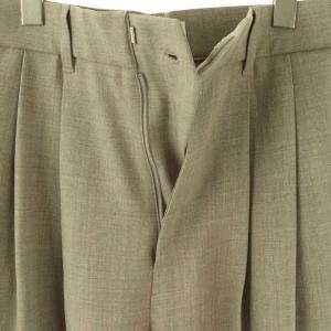 MILA OWEN MILAOWEN 25AW ドライタッチ2タックワイドパンツ 1 グレージュ /DF OS