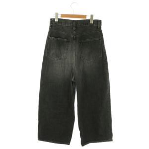 L'Appartement 24AW WIDE LEG DENIM PANTS デニム パンツ ジーンズ ワイド 34 グレー /HK