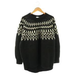 NORDIC SWEATER セーター ニット ノルディック 2 ブラック 11199 /DF OS