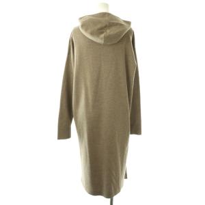 theory luxe VICTORIA SKYLAR ニットワンピース ロング 38 グレージュ /HK OS