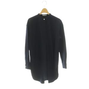 SAXONY SOFT LILLIAN プルーオーバーシャツ ブラウス 38 ネイビー /DF OS