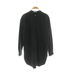 SAXONY SOFT LILLIAN プルーオーバーシャツ ブラウス 38 ブラック /DF OS