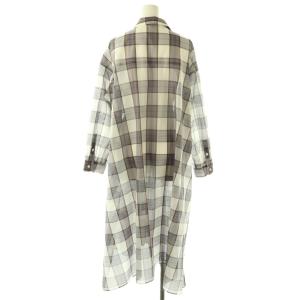 Traditional Weatherwear チェック シアーシャツワンピース オープンカラー S マルチカラー /CX OS