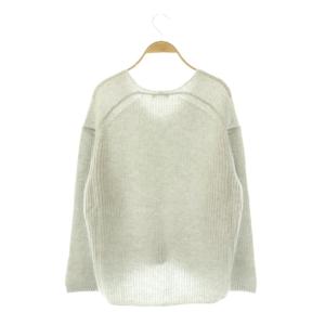 theory luxe CASHMERE RABONA ニット セーター カシミヤ 38 グレー /DF OS