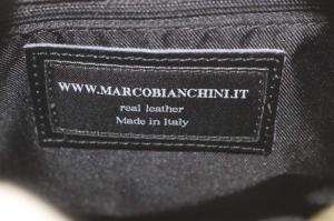 MARCO BIANCHINI ハンドバッグ ショルダーバッグ 2way レザー ブラック /YO6