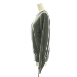 L'Appartement 24AW EX.FINEWOO ニット セーター グレー /AQ OS