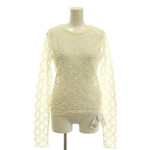 24AW  ペイズリーストレッチレースプルオーバー トップス F アイボリー /AQ OS