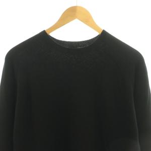 MUSE de Deuxieme Classe CAPRI クルーネックプルオーバー セーター ニット 黒 ブラック /AQ OS