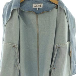 LOEWE ワイドスリーブ デニムジャケット 40 ライトブルー