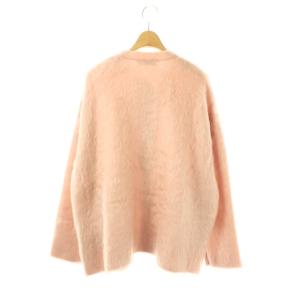 SLOBE IENA シャギーニットカーディガン 長袖 38 ピンク /DO OS