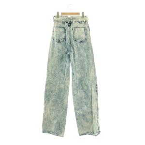 Lily Brown LilyBrown DENIM ロールアップデニムパンツ ジーンズ ワイド 0 ライトブルー /HK OS