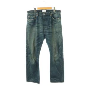 DENIM 加工セルビッチデニムパンツ 36 インディゴブルー