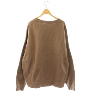 visvim 23AW AMPLUS SB SWEAT L/S DMGD 4 ブラウン